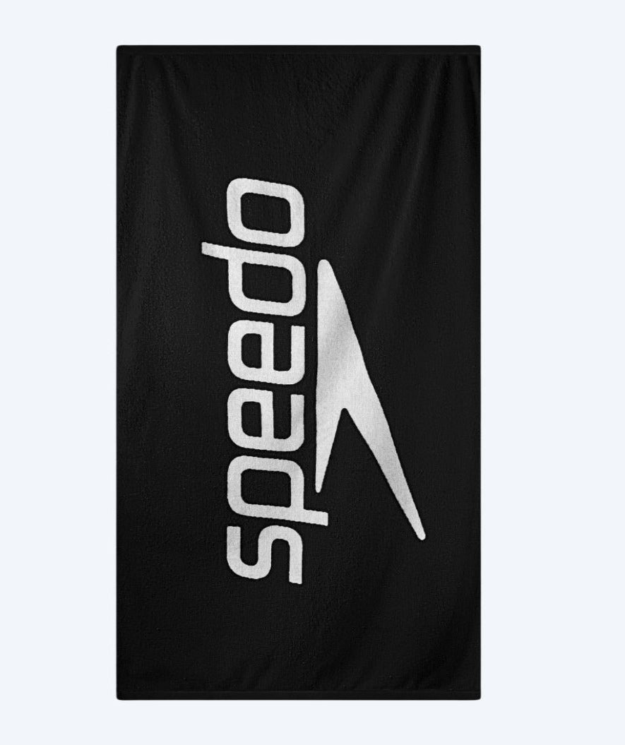 Speedo Badetuch - Logo - Schwarz/Weiß