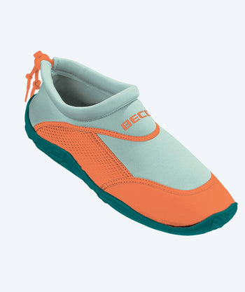 Beco Neoprenschuhe für Erwachsene - Grün/orange