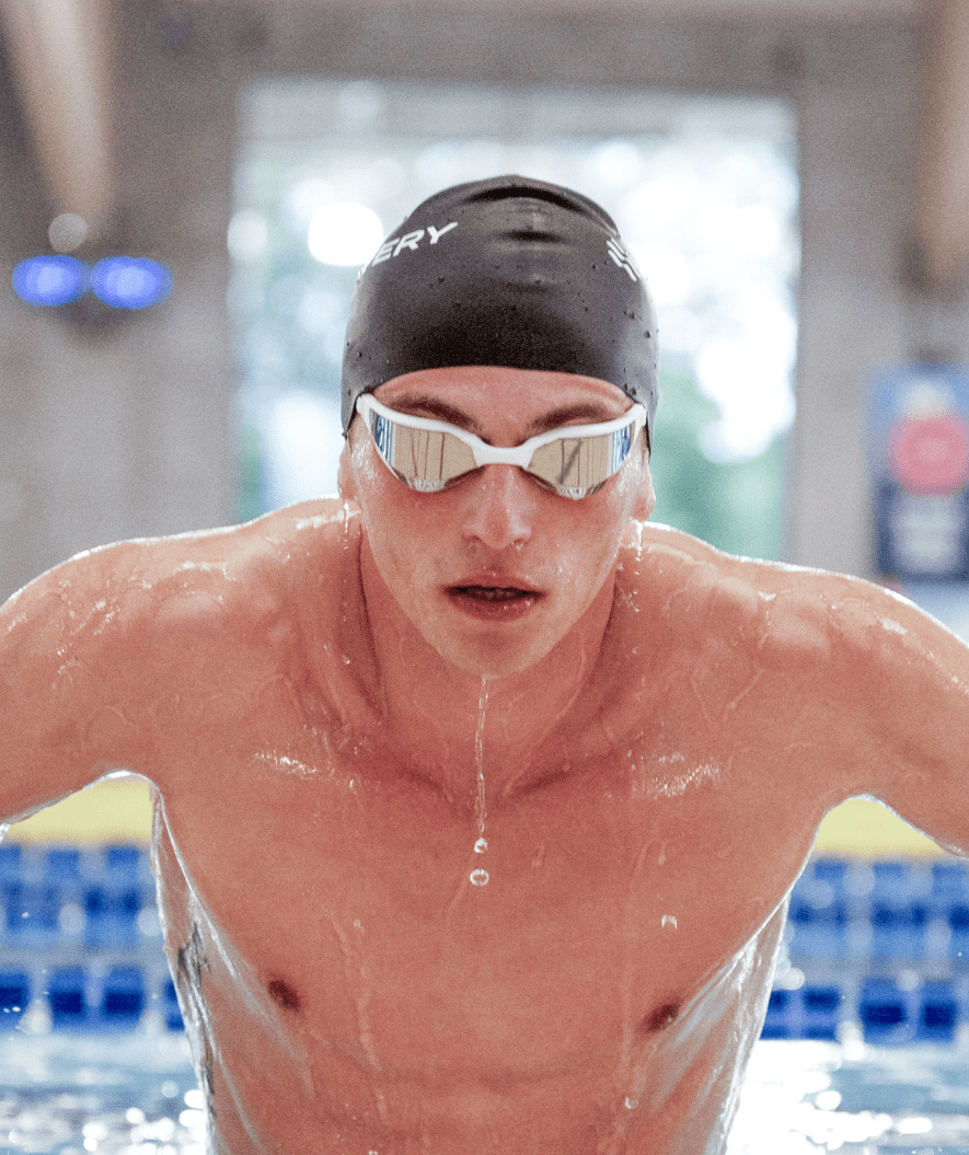 Watery Schwimmbrille - Instinct Ultra Mirror - Schwarz/Gold