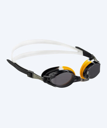 Nike Schwimmbrille für Junioren (8-14) - Chrome - Schwarz/Schwarz