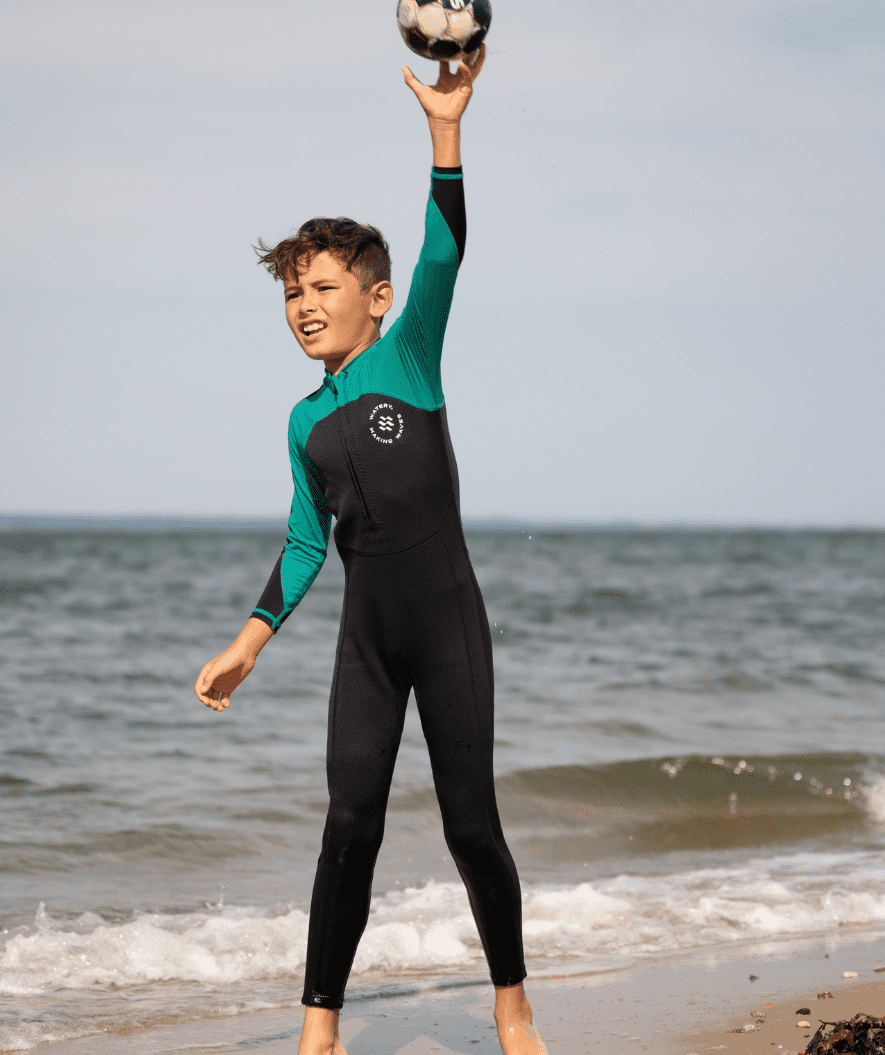 Watery UV Neoprenanzug für Kinder - Calypso Full-Body - Blau/Donkerblau