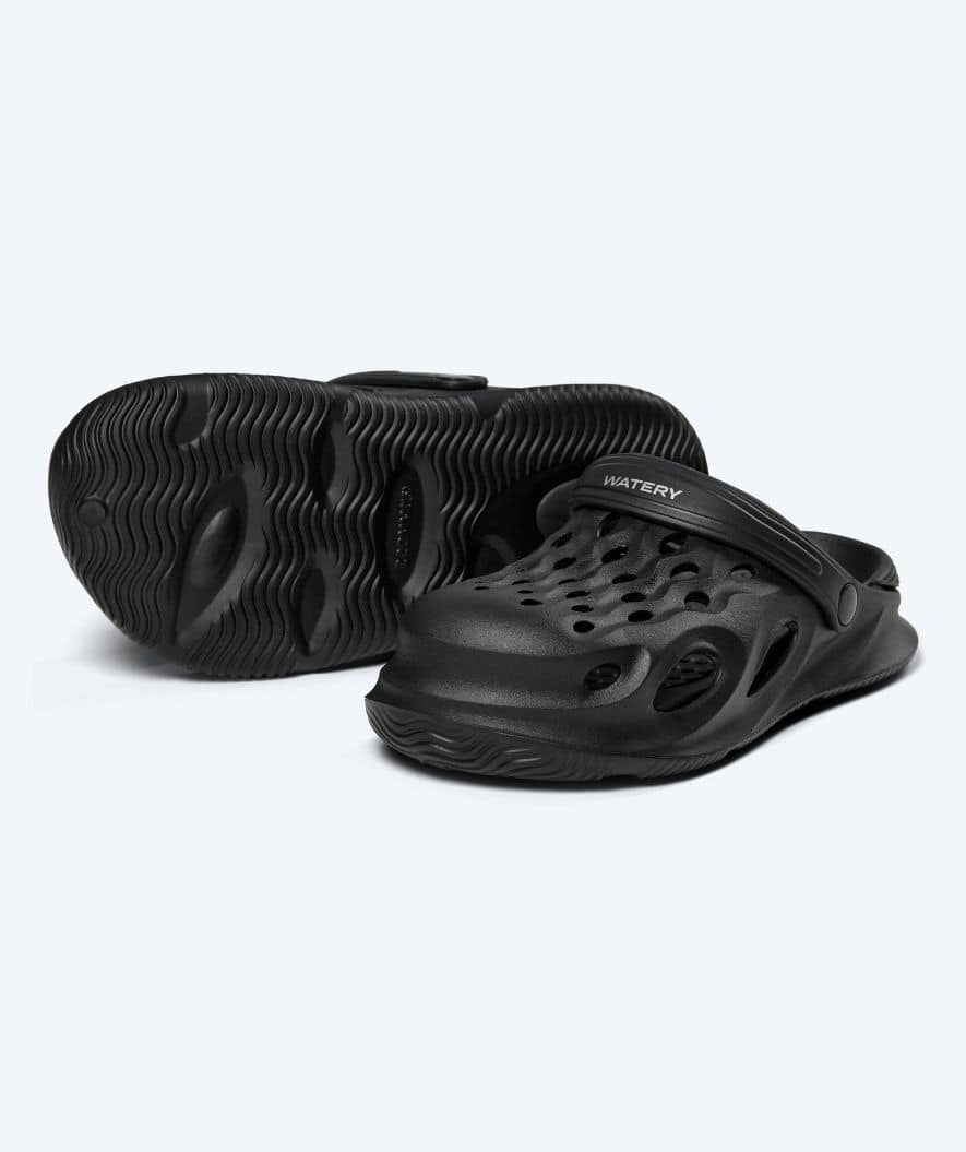 Watery Badeschuhe für Kinder - Delmar - Schwarz