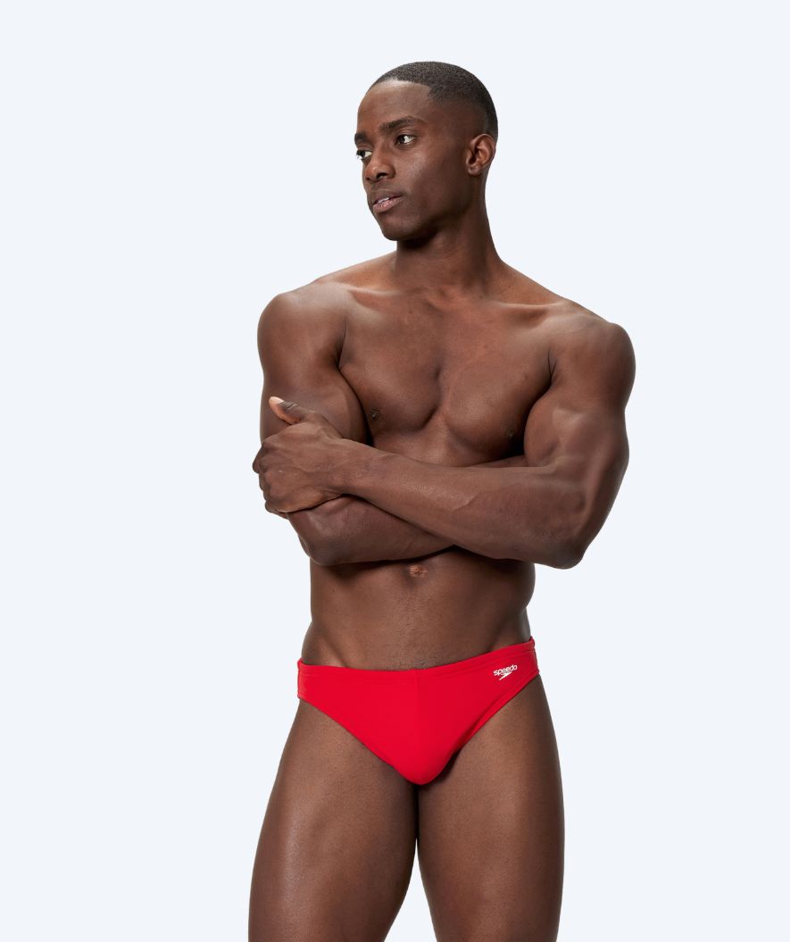 Speedo Badeslip für Herren - Solid - Rot