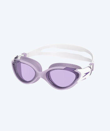 Speedo Schwimmbrille für Damen - Biofuse 2.0 - Lila/weiß