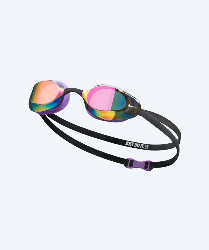 Nike Elite Schwimmbrillen - Vapor Mirror - Schwarz/lila
