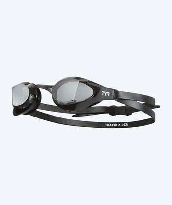 TYR Schwimmbrille - Tracer-X Racing RZR - Schwarz (Smoke Scheiben)