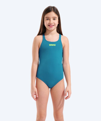 Arena Badeanzug für Mädchen - Team Swim Pro Solid - Blau