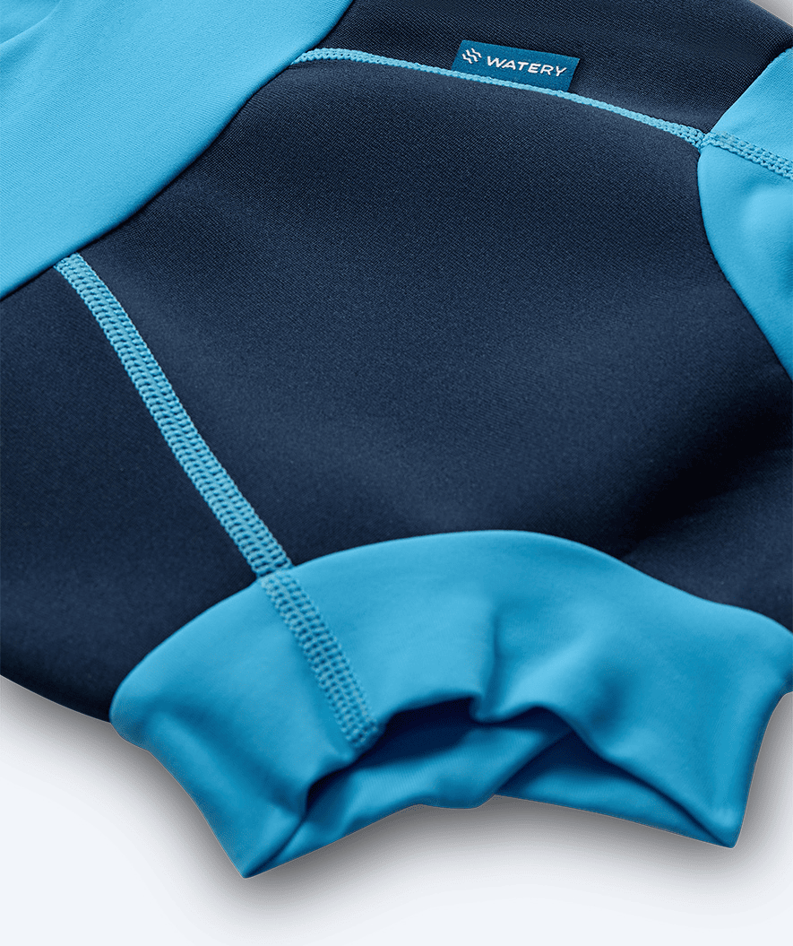 Watery Schwimmwindelhosen für Kinder - Neoprene Swim Nappy - Atlantic Blue