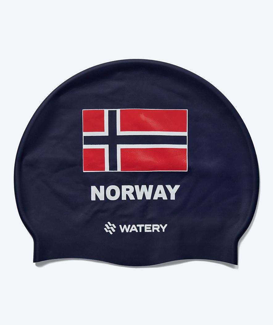 Watery Badekappe - Norway - Donkerblau