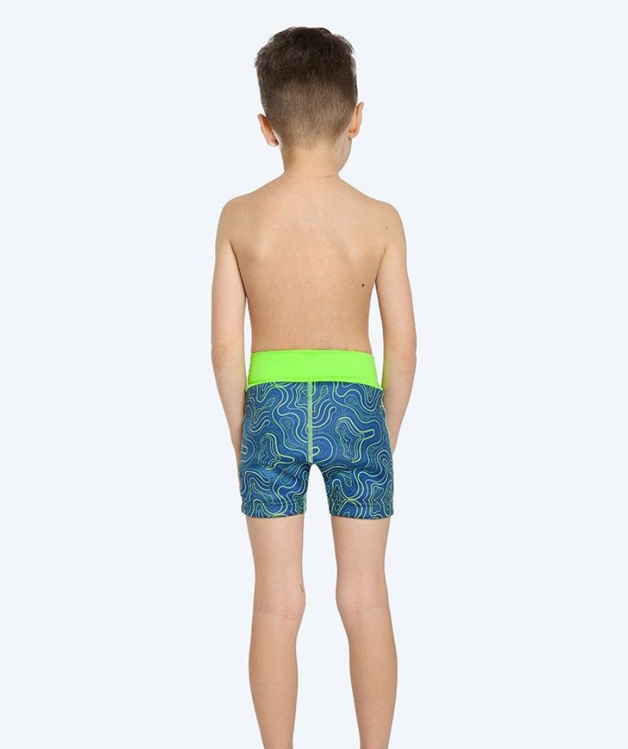 Watery Schwimmwindelhosen für Kinder - Thetis Youngster - Grün/Blau