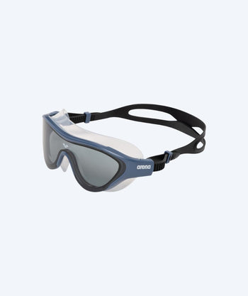 Arena Schwimmmaske - The One - Dunkelblau/schwarz (Smoke Scheiben)