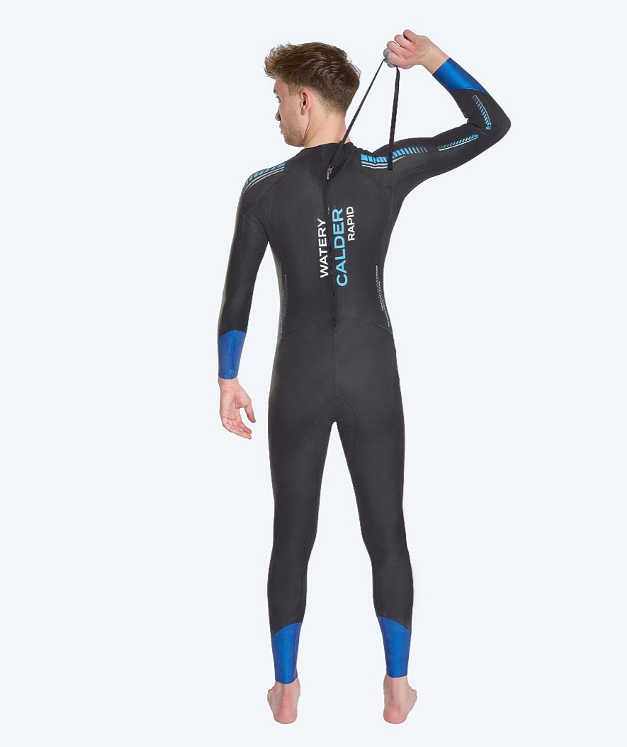 Watery Neoprenanzug für Herren - Calder Rapid - Schwarz/Blau