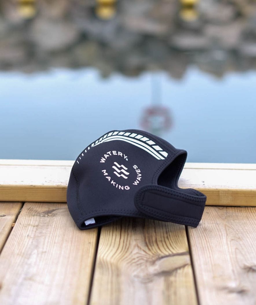 Watery Neoprenhaube - Reptile (3mm) - Schwarz