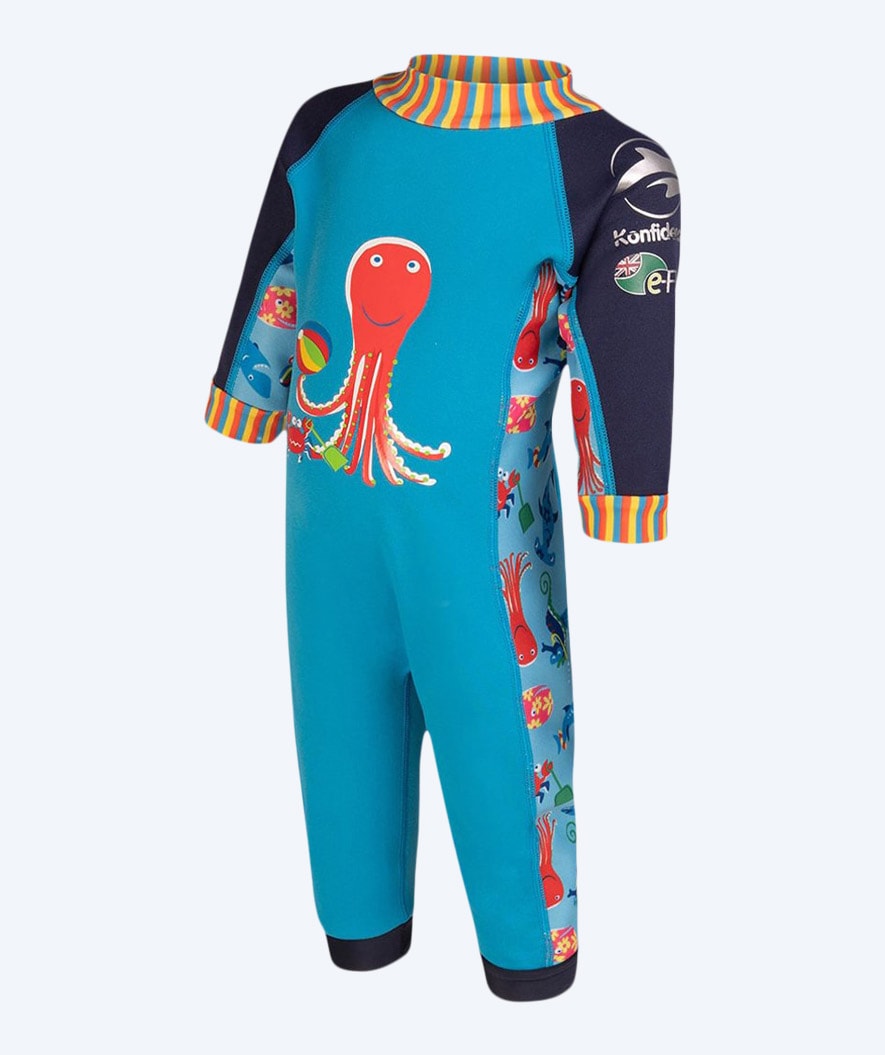 Konfidence Neoprenanzug für Babys - SplashyTM - Hellblau/Donkerblau