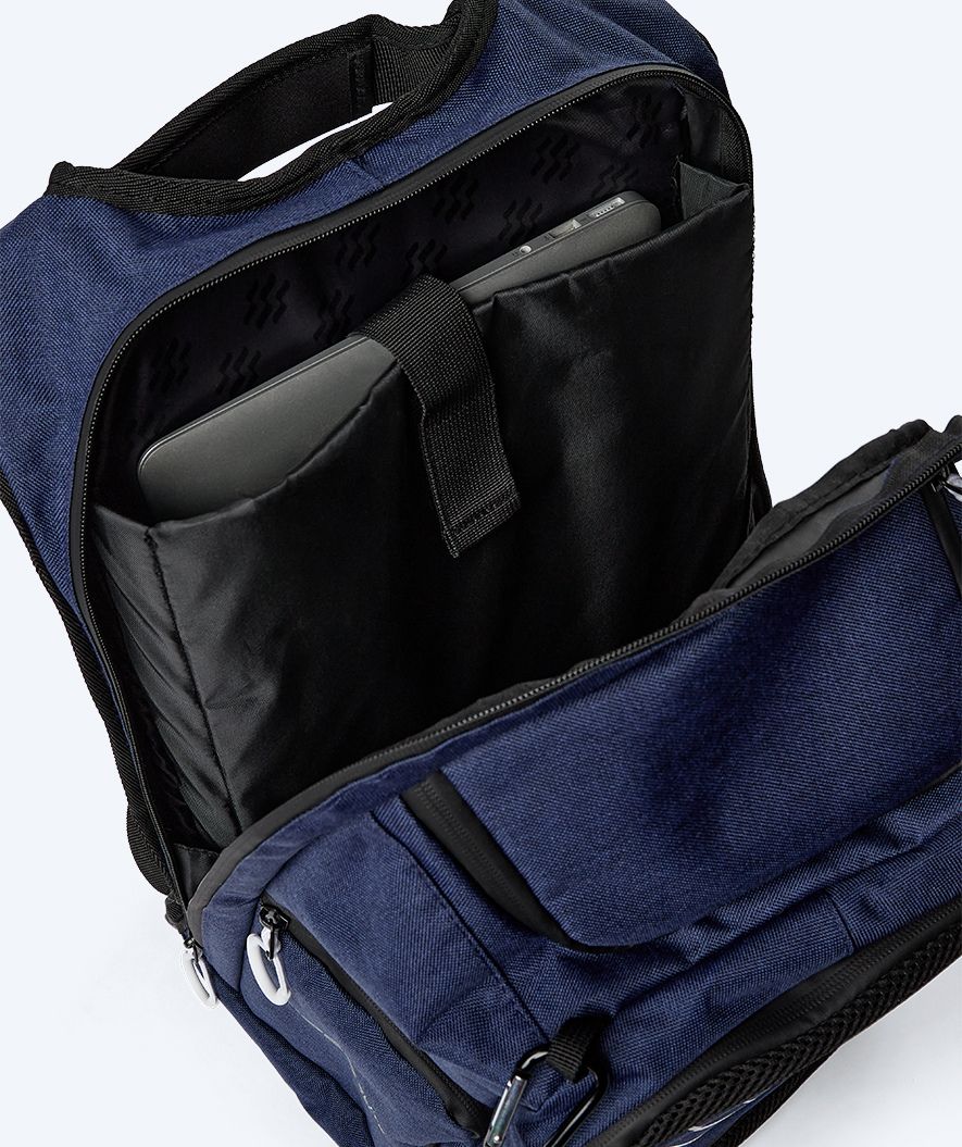 Watery Schwimmrucksack - Viper Elite 45L - Donkerblau/Weiß