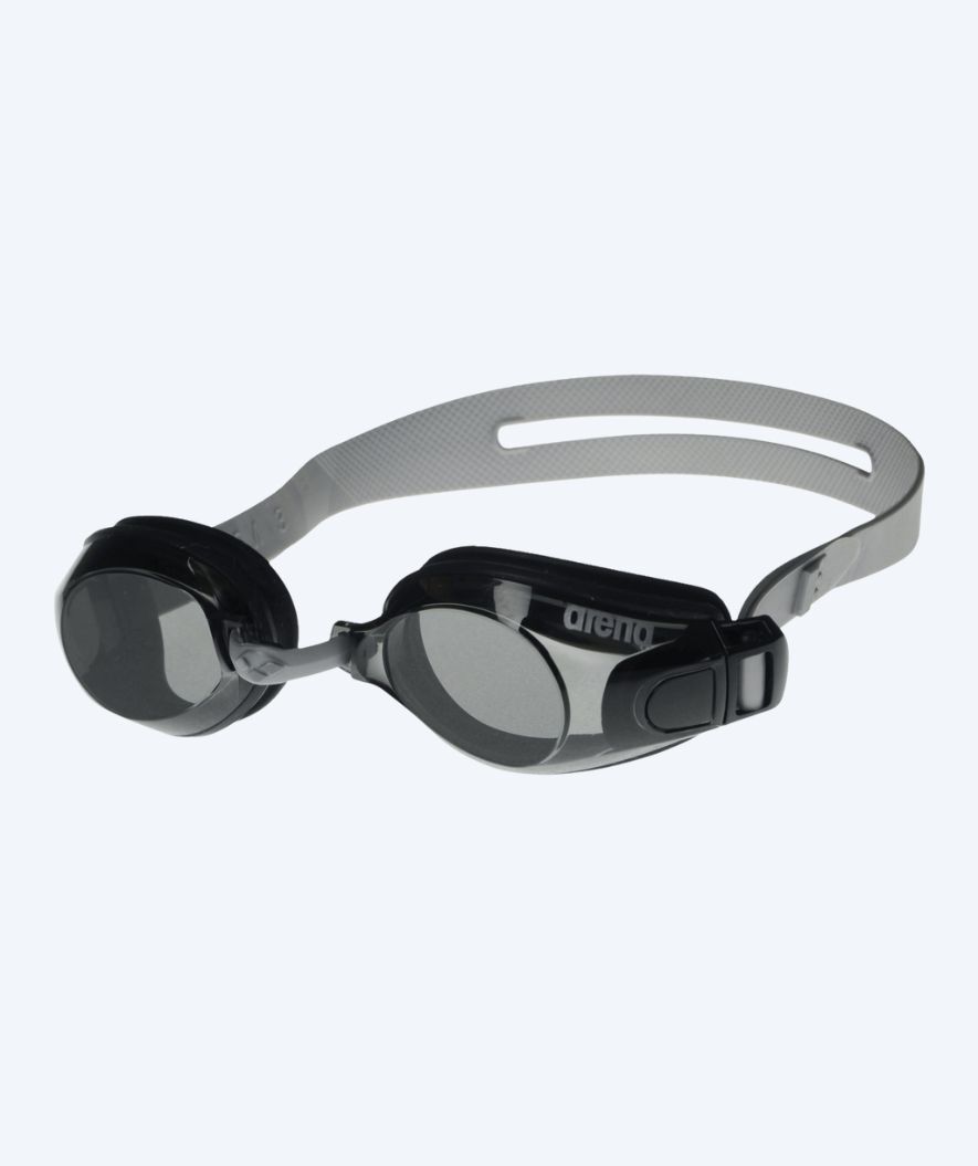 Arena Schwimmbrille für Freizeitschwimmer - Zoom X-Fit - Schwarz (Smoke Scheiben)