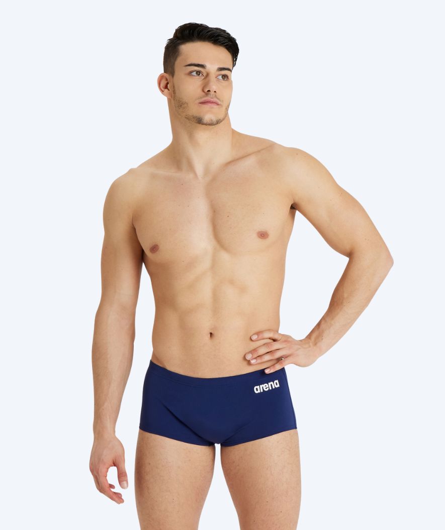 Arena Trunks für Herren - Solid Squared - Donkerblau