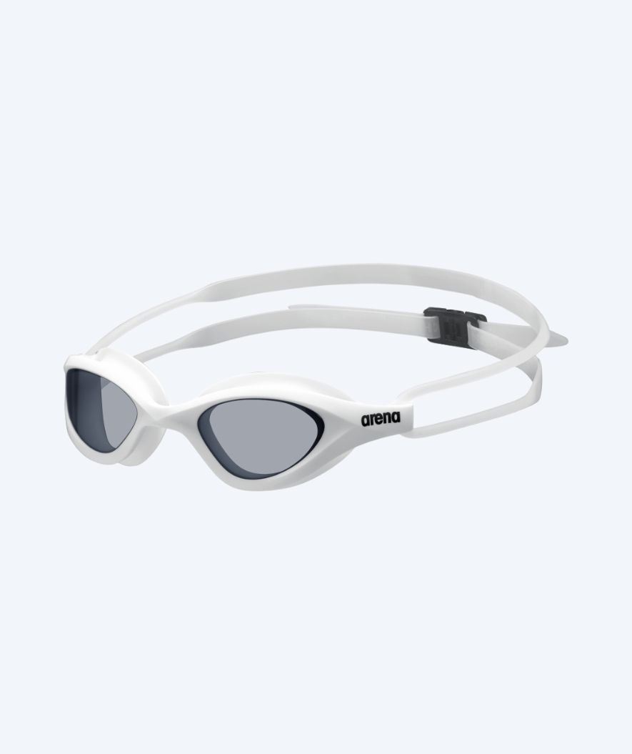Arena Schwimmbrille für Freizeitschwimmer - 365 - Weiß (Smoke Scheiben)
