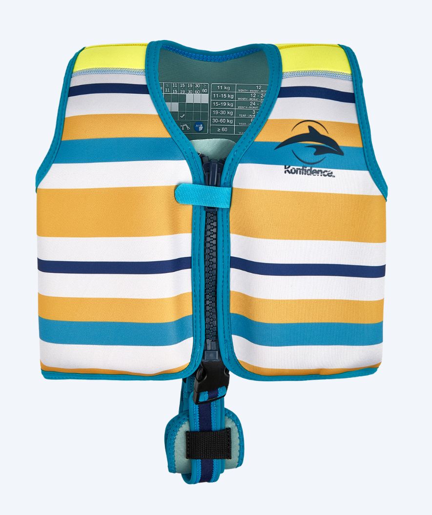 Konfidence Schwimmweste für Kinder (2-12) - Original - Gelb/Blau