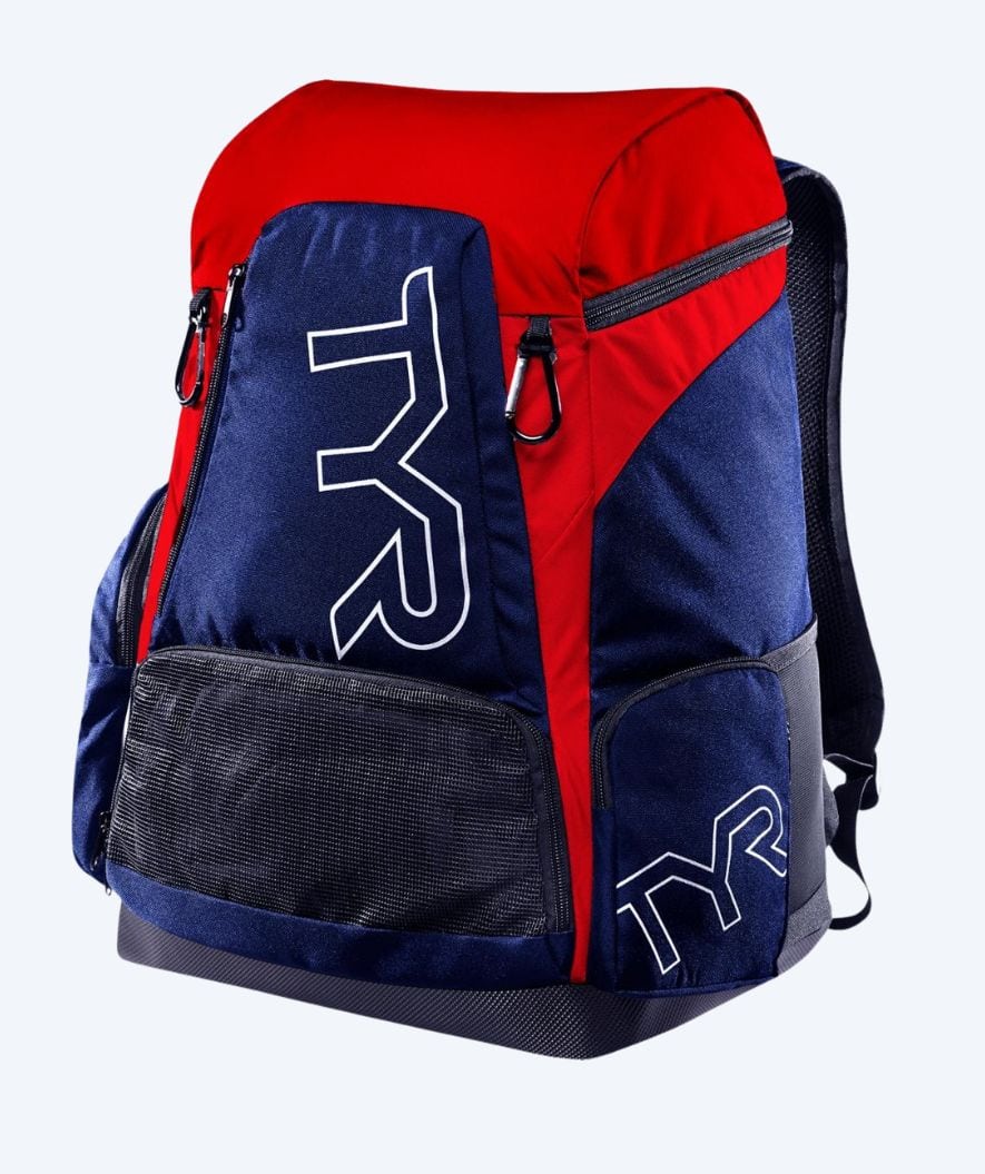 TYR Schwimmrucksack - Alliance Team 45L - Donkerblau/Rot
