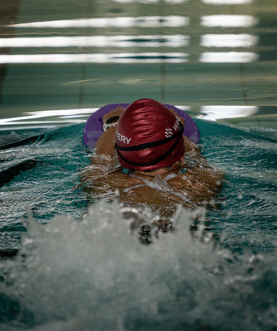 Watery Schwimmbrett - Heat - Donkerblau