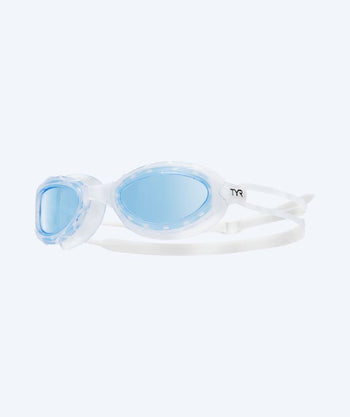 TYR Schwimmbrille für Freizeitschwimmer - Nest Pro - Klar/blau