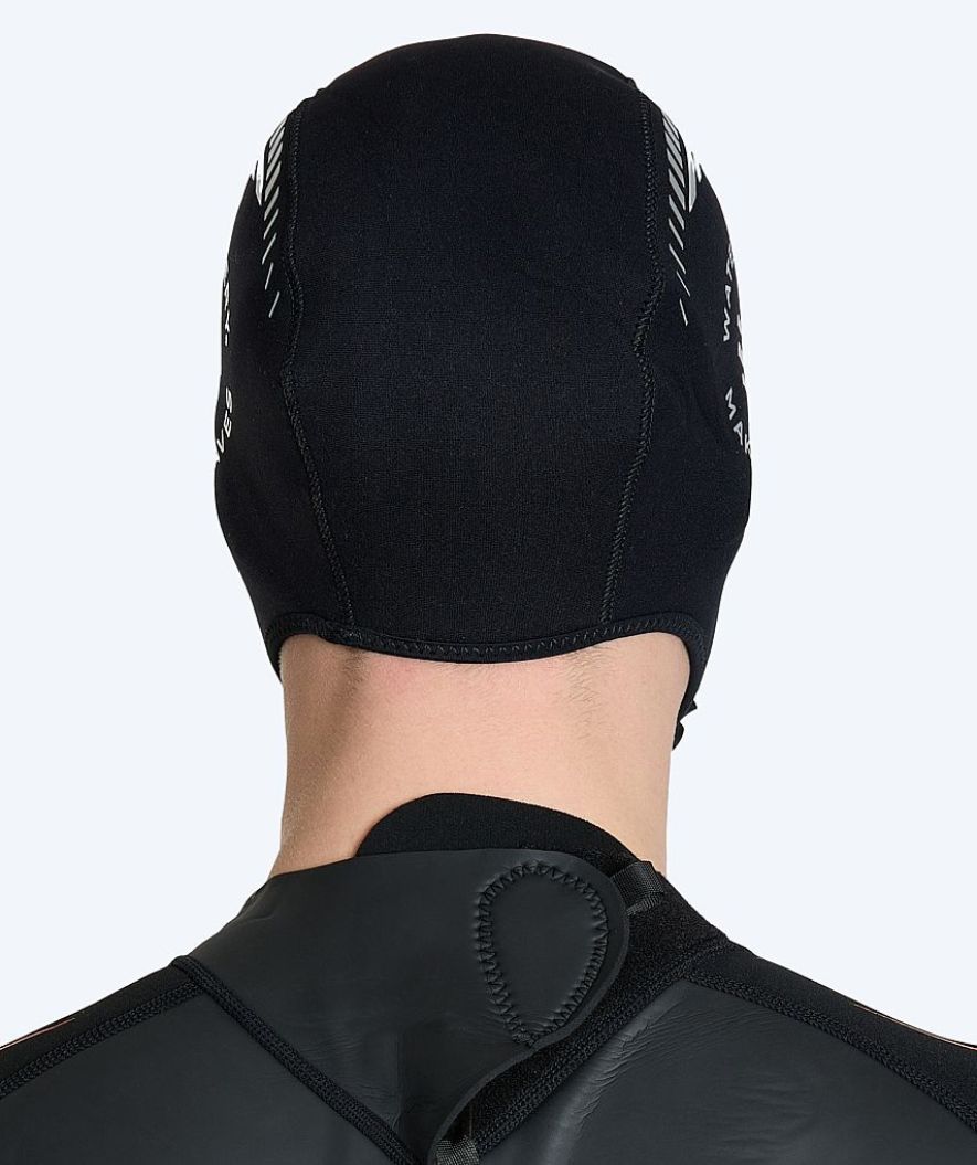 Watery Neoprenhaube - Reptile (3mm) - Schwarz