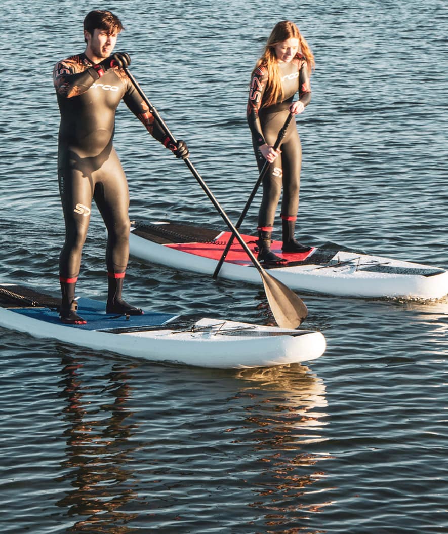 Paketangebot: 4x Watery Global Aufblasbares SUP Board 10'6