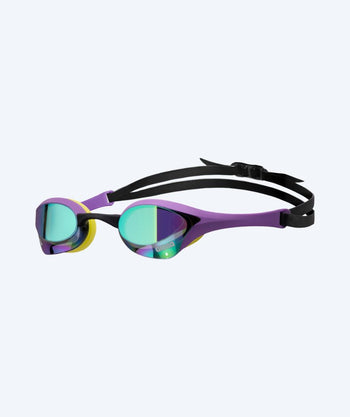 Arena Elite Schwimmbrillen - Cobra Ultra SWIPE Mirror - Türkis/lila (Limited 2026)