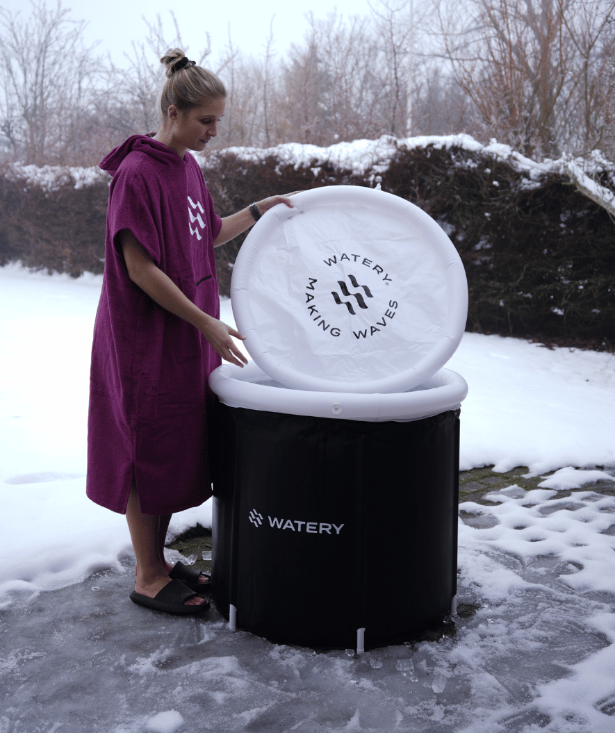 Watery aufblasbare Eiswanne - Hero - Schwarz