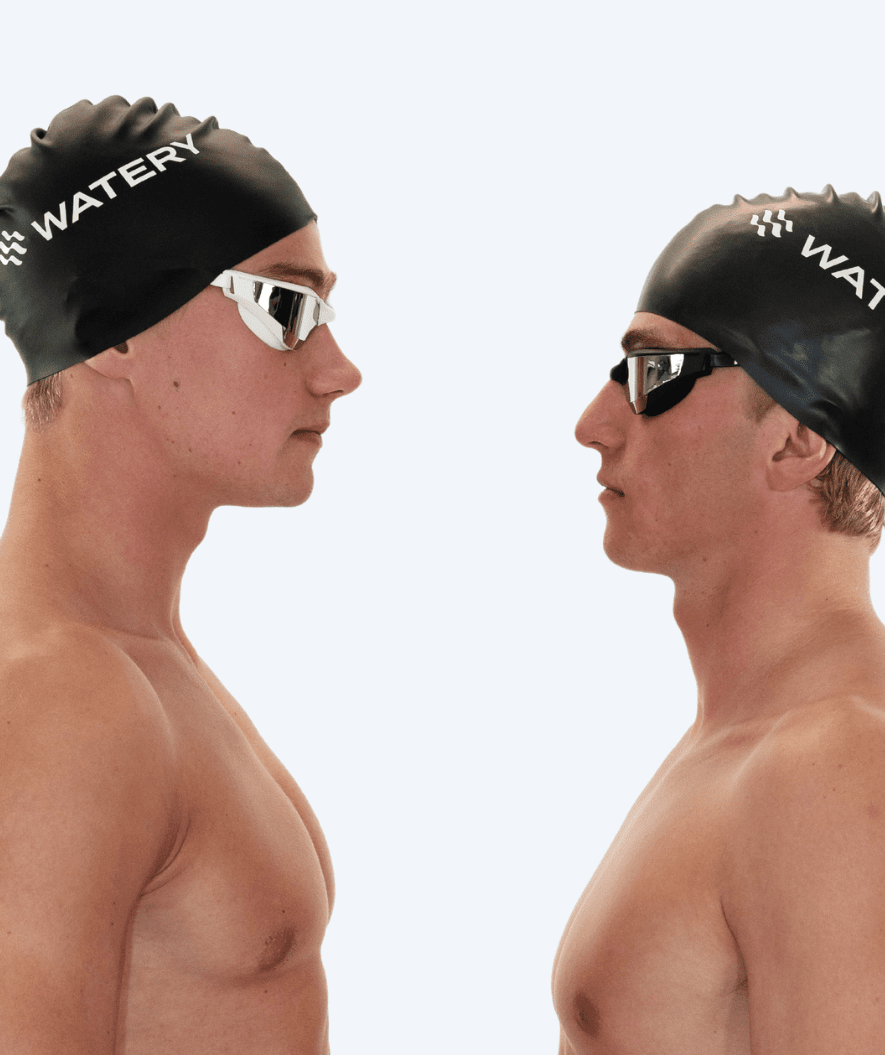 Watery Schwimmbrille - Instinct Ultra Mirror - Schwarz/Gold