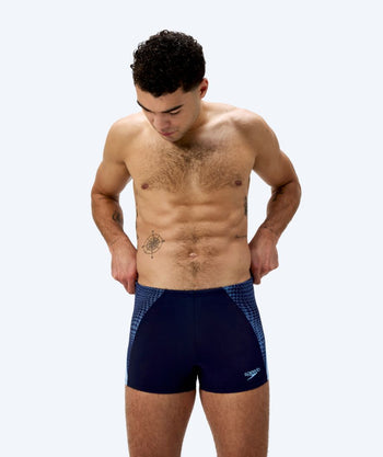 Speedo Aquashorts für Herren - Endurance Max Splice - Dunkelblau/Blau
