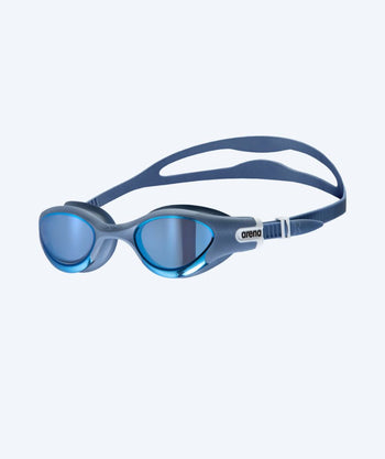 Arena Schwimmbrille für Freizeitschwimmer - The One Plus Mirror - Dunkelblau/blau