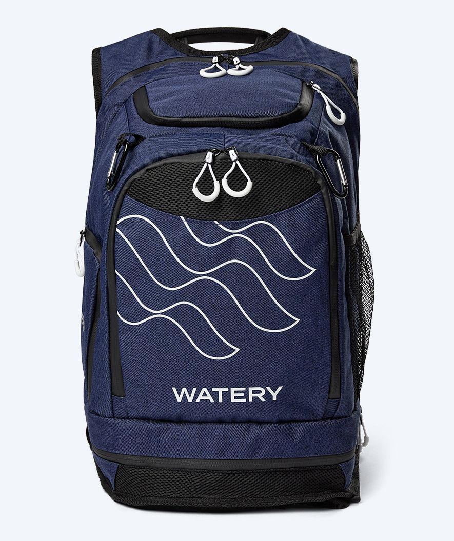 Watery Schwimmrucksack - Viper Elite 45L - Donkerblau/Weiß