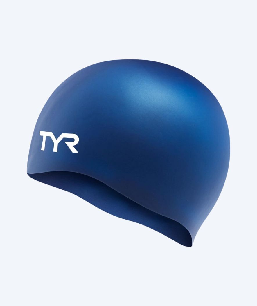 TYR Badekappe - Silicone - Donkerblau