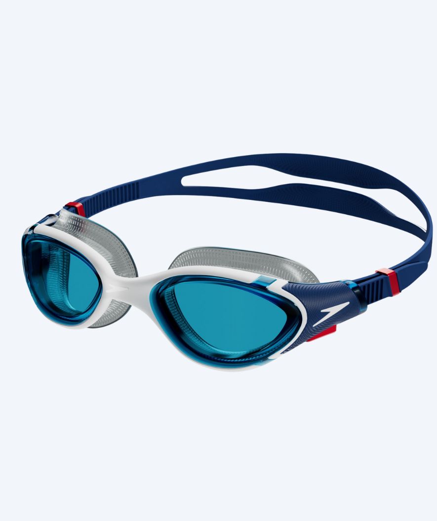 Speedo Schwimmbrille für Freizeitschwimmer - Biofuse 2.0 - Blau (Smoke Scheiben)