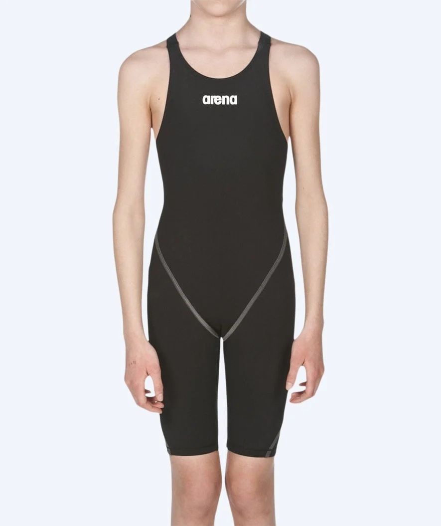 Arena Wettkampf Badeanzug für Mädchen - Powerskin ST 2.0 - Schwarz
