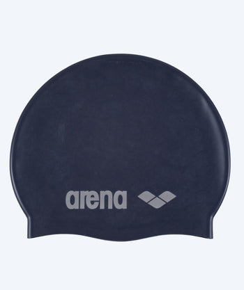 Arena Badekappe für Junioren (6-12) - Classic Silicone - Donkerblau/Grau