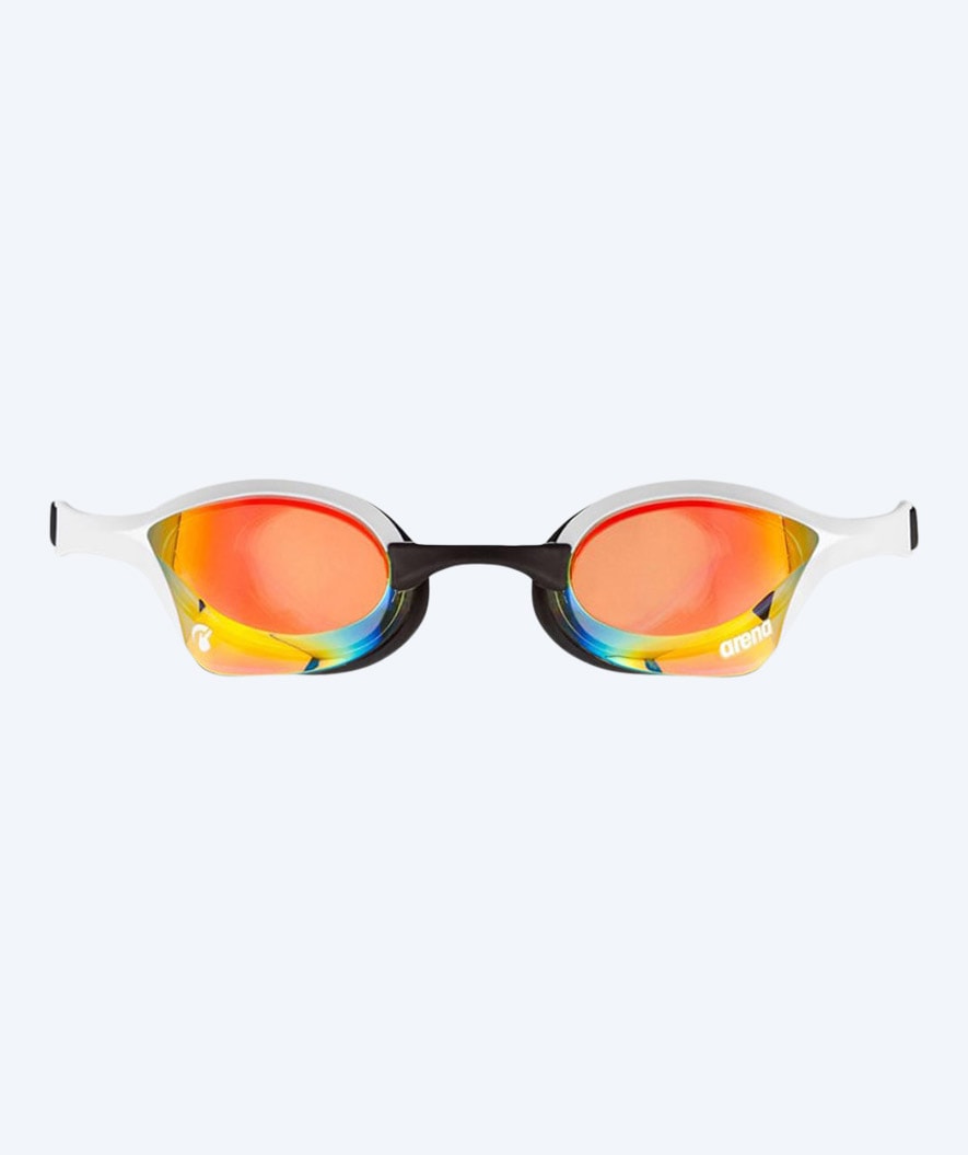 Arena Elite Schwimmbrillen - Cobra Ultra SWIPE Mirror - Weiß/Gold