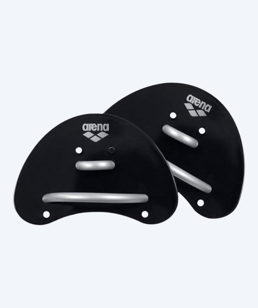 Arena Finger Paddles - Elite - Schwarz