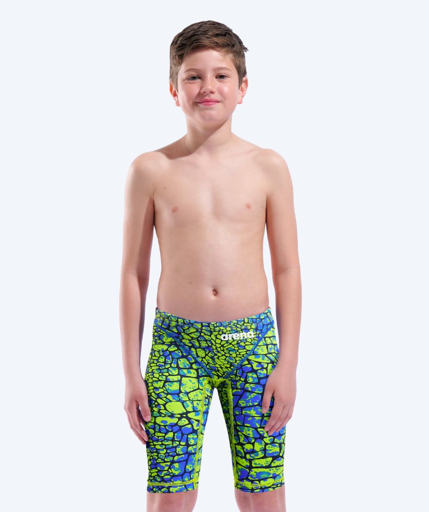 Arena Wettkampf Badehose für Jungen - ST NEXT - Grün/Donkerblau (Limited 2026)