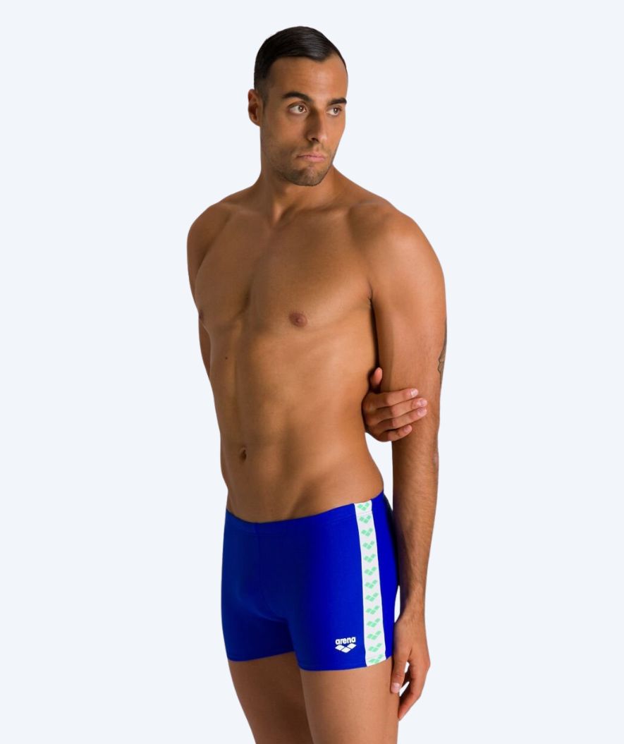 Arena trunks til mænd - Fit Short - Blå
