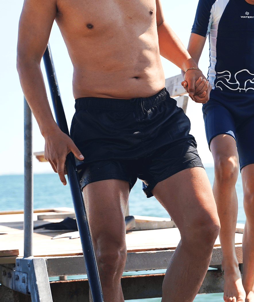 Watery Badeshorts für Herren - Waverly - Donkerblau