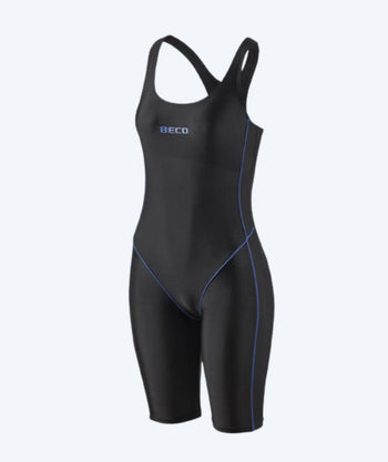Beco Badeanzug mit Bein für Damen - Maxpower - Blau/schwarz