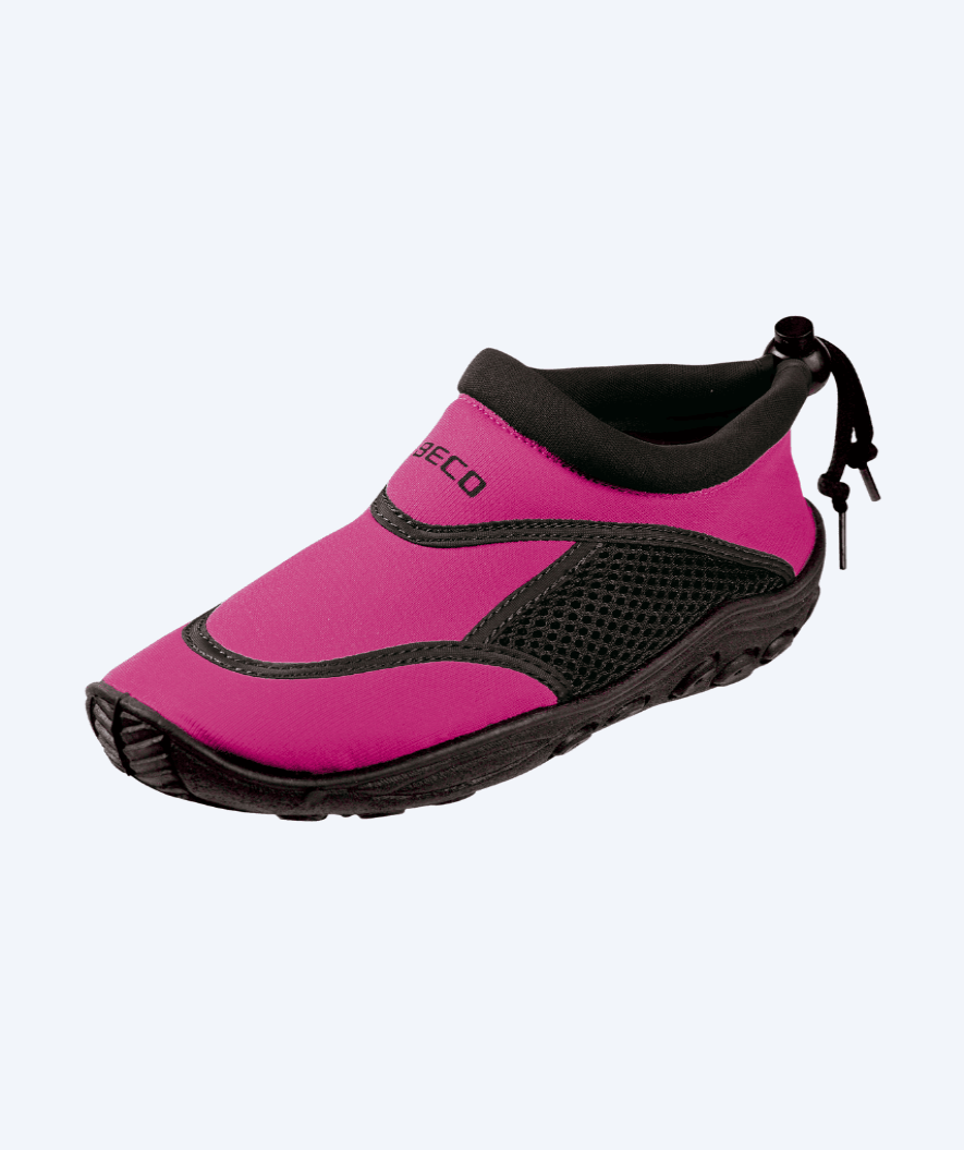 Beco Neoprenschuhe für Kinder - Rosa/Schwarz