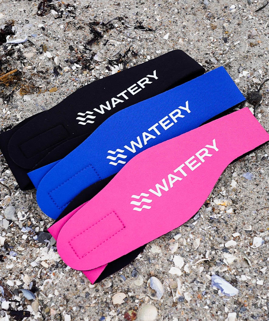 Watery Stirnband für Erwachsene - Raider - Schwarz