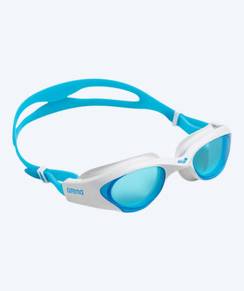 Arena Schwimmbrille für Freizeitschwimmer - The One - Hellblau/weiß
