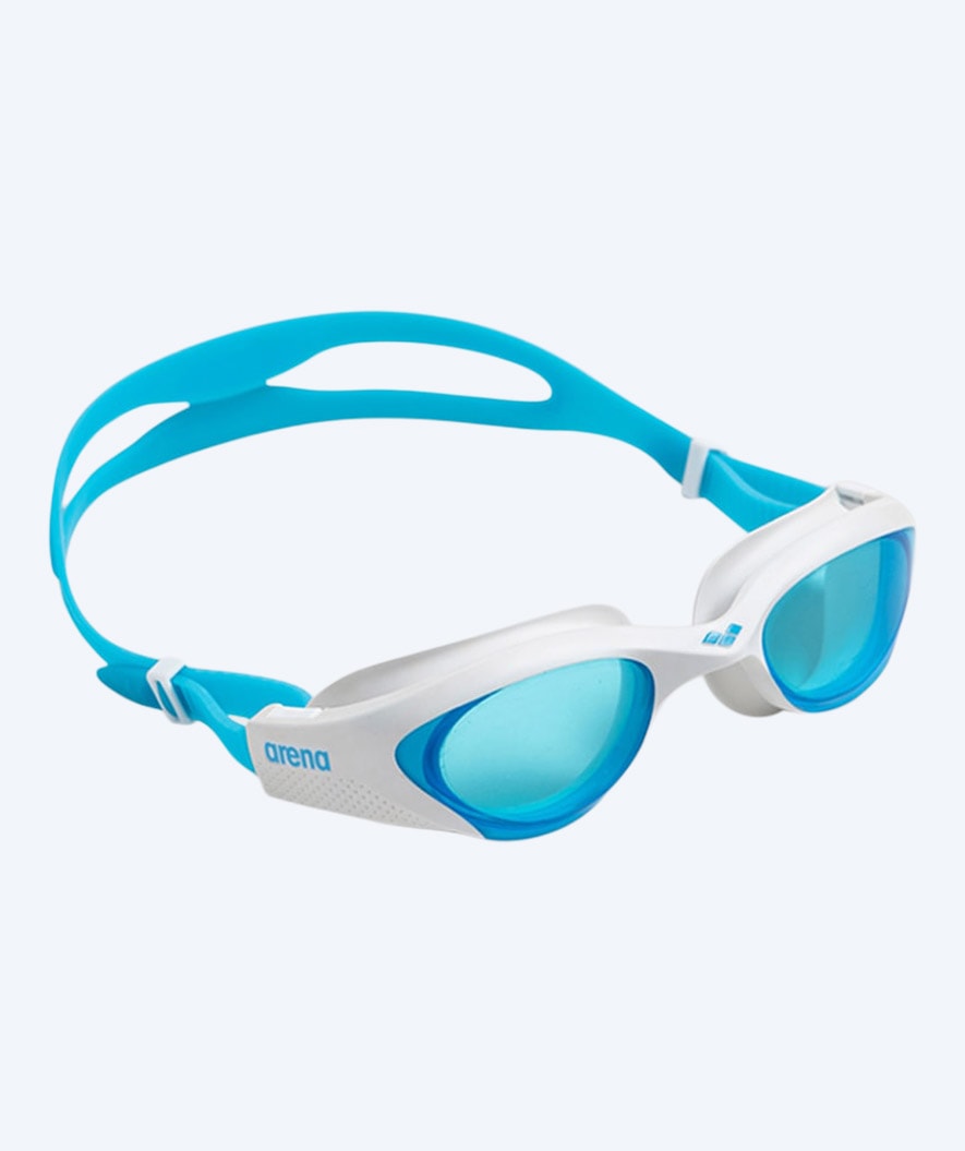 Arena Schwimmbrille für Freizeitschwimmer - The One - Hellblau/Weiß