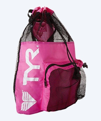 TYR Netzbeutel zum Schwimmen - Big Mesh Mummy 40L - Hellrosa