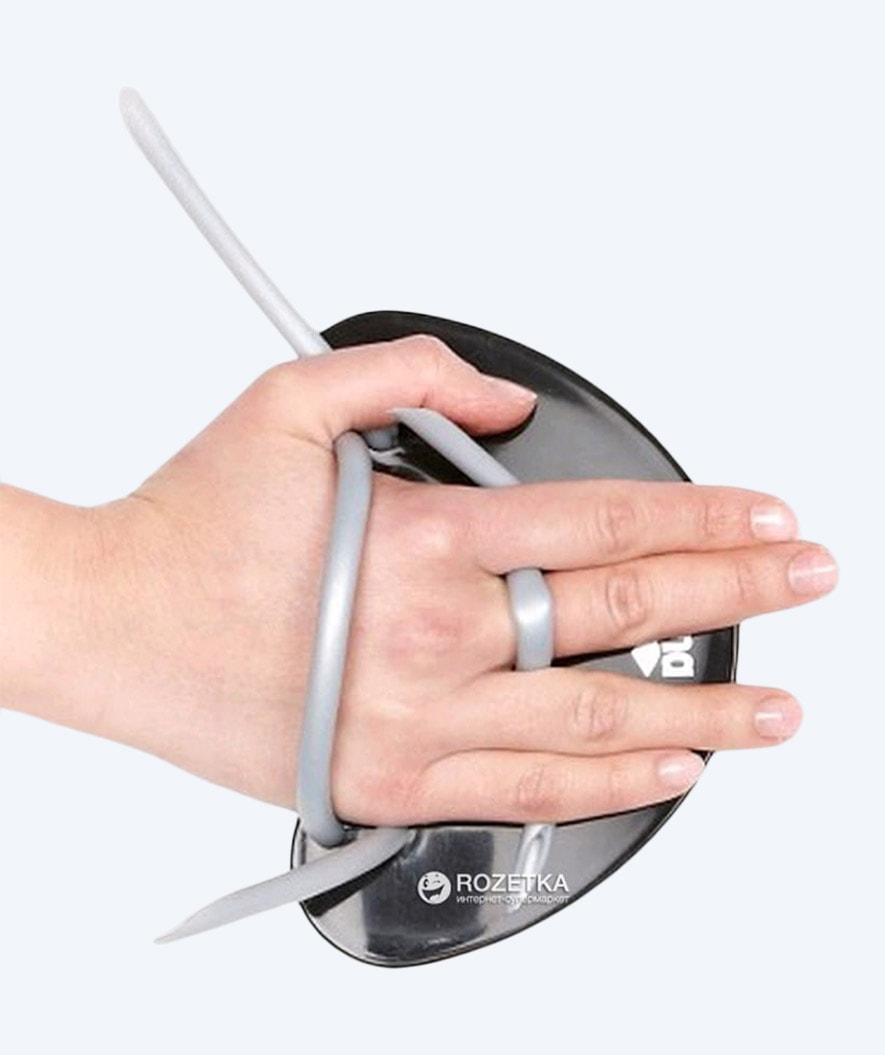 Arena Finger Paddles - Elite - Schwarz